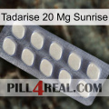 Tadarise 20 Mg Sunrise 08